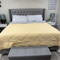 King Size Bed (mattress Not Included)