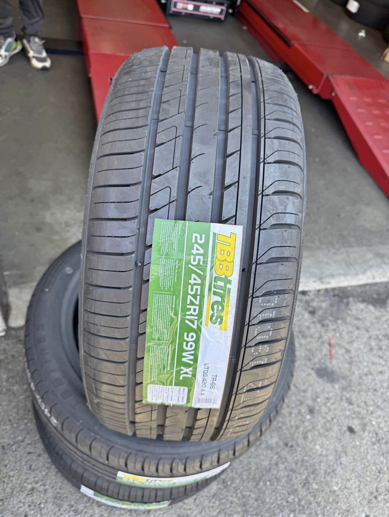 245/45R17 TBB TR-66 Brand new 4 tires Free Mount Balance installed 245/45/17 Ilantas