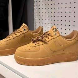 Brown Nike Air Force 