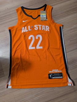 NEW A'ja Wilson 2022 WNBA All-Star Game Nike Swingman Jersey Size Small Orange