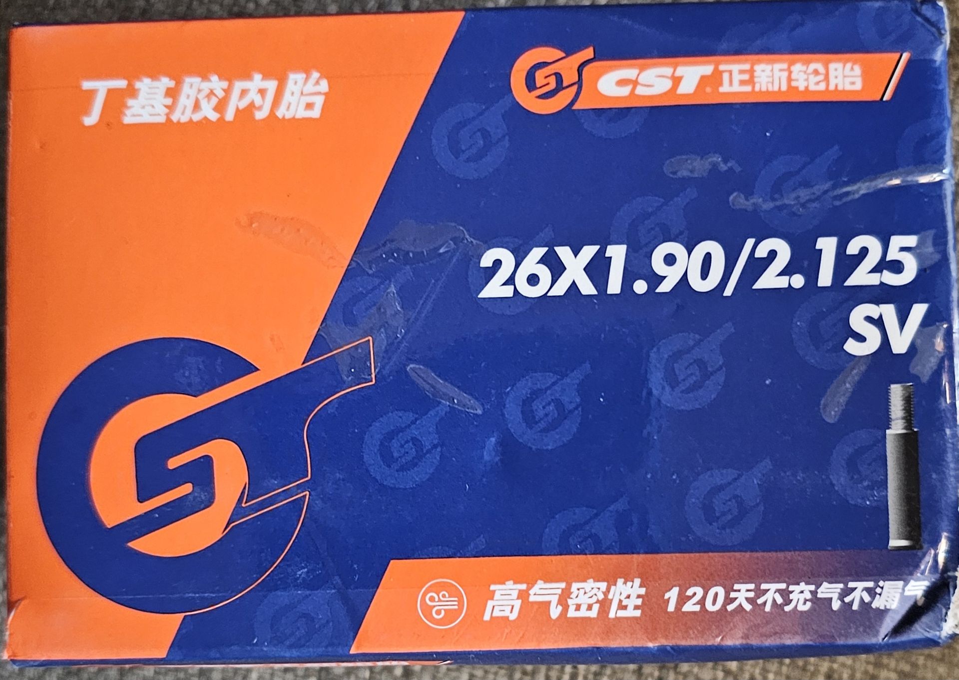 CST 26x1.90/2.125 Bicycle Inner Tube