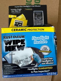 Rust-Oleum Wipe New Headlight Restore