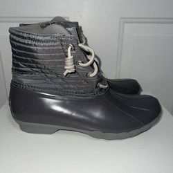 Women Sperry Saltwater Nylon Winter Boots