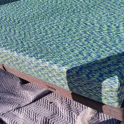 ADJUSTABLE METAL BED WITH SOFT MATTRESS 