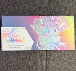 Brand New Pokemon Prismatic Evolutions Super Premium Collection SPC