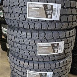 33x12.50R20LT Set Of 4 Pegasus A/T New Tires