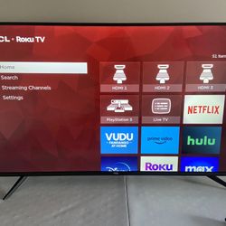 TCL 55inch ROKU TV