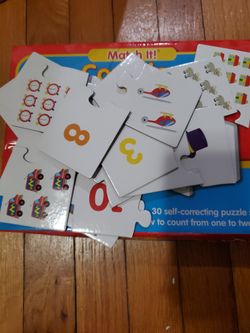 Counting Puzzle From 1 To 20. Good For Learning