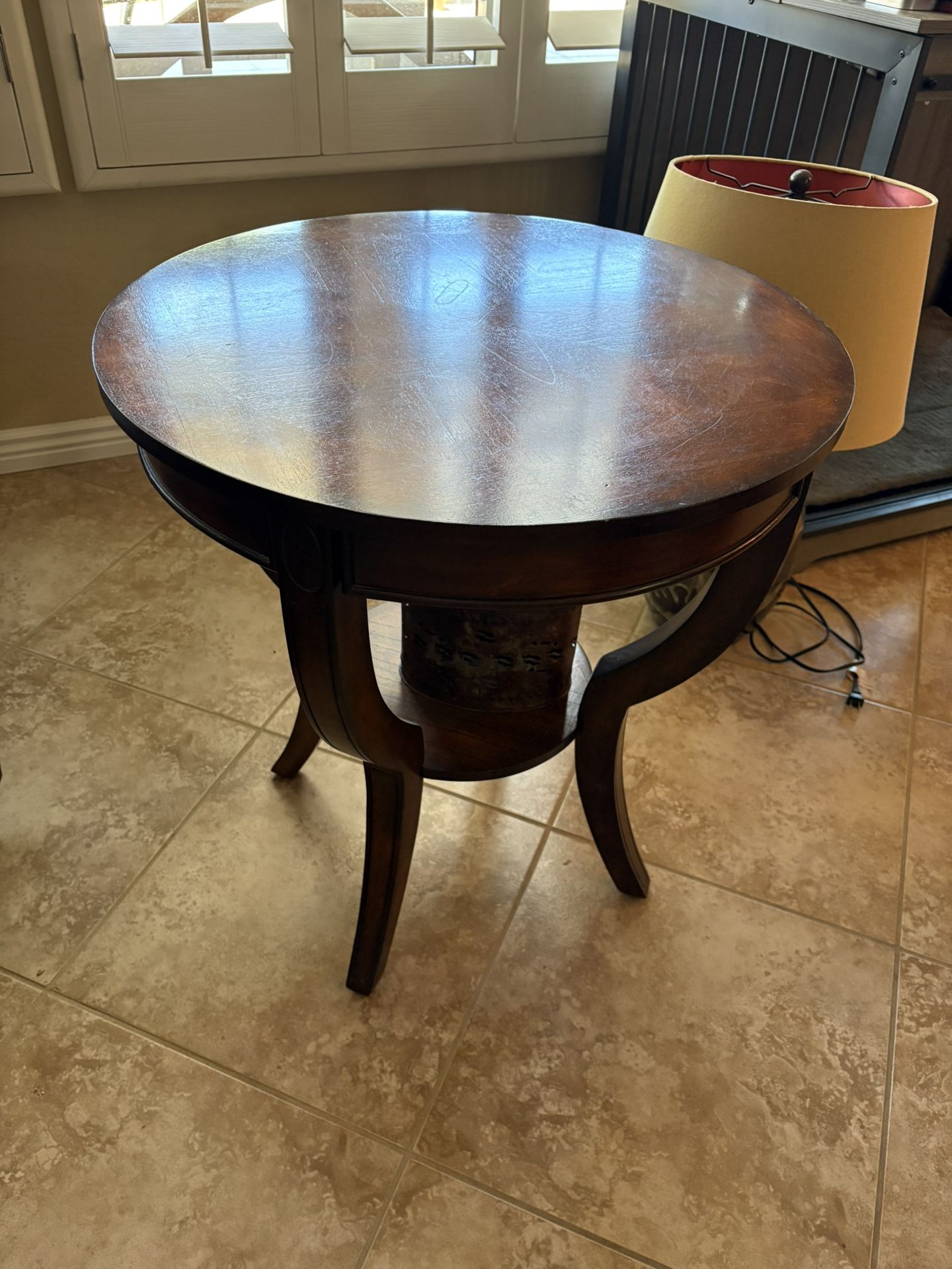Wooden End Table