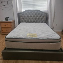 Full Bed Frame And Mattress 