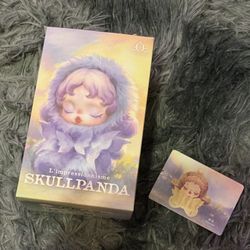 Skull Panda Limpressionnisme - Teakwood