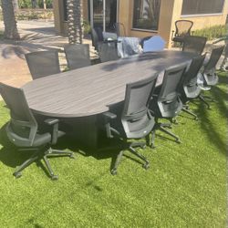 Conference Table And Chairs 
