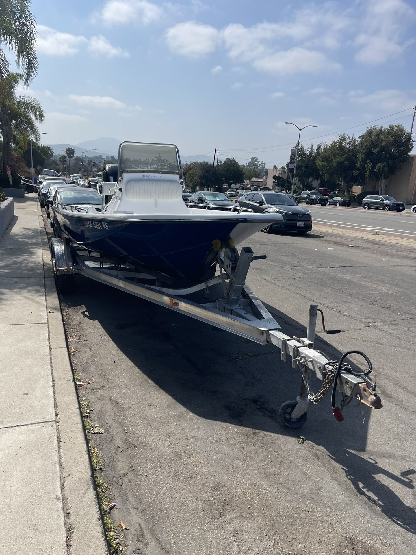 2008 Blue Wave 190 CC Center Console