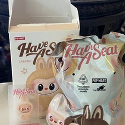 AUTHENTIC Pop Mart “The Monsters” Have A Seat Labubu DADA Sealed Bag