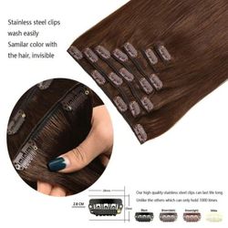 Clip on Real hair extensions