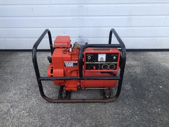 1500 watt homelite generator