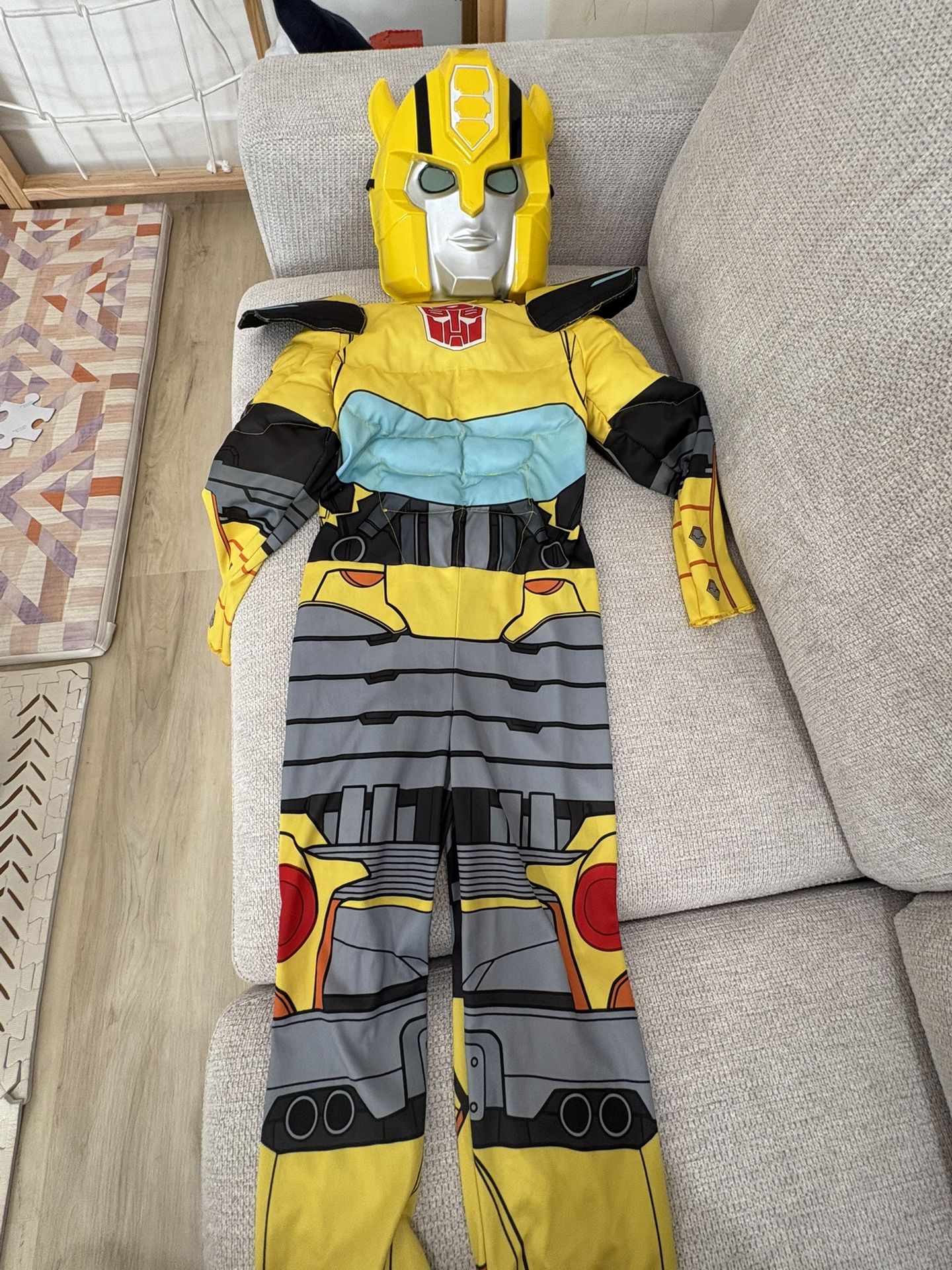Transformers bumblebee Costume With Mask