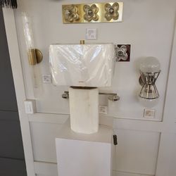 26 Inch Grace Alabaster Table Lamp