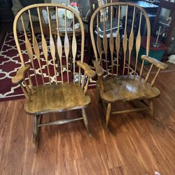 Oak Rocking Chairs 