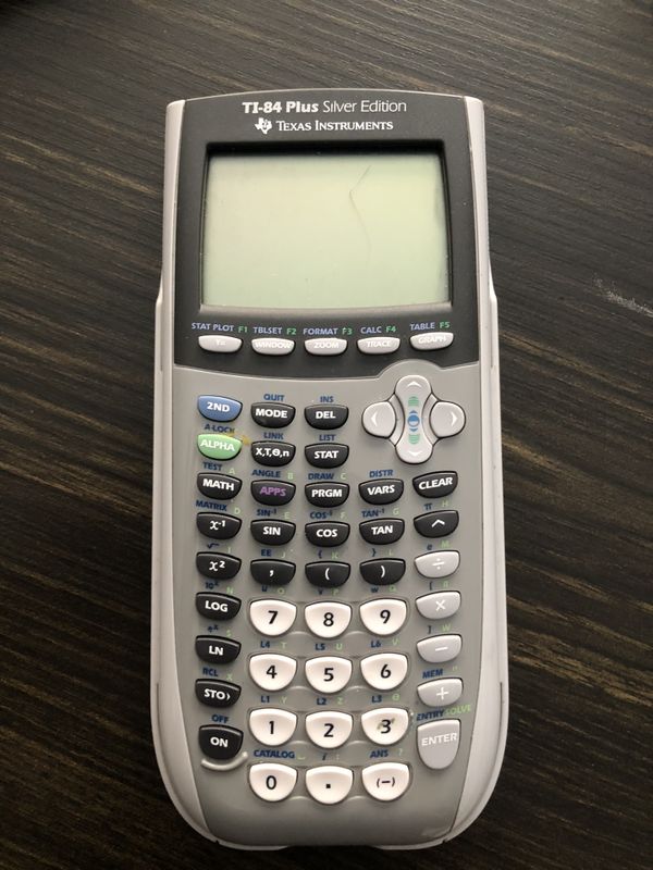 TI84 Plus Silver Edition Graphing Calculator for Sale in Morton Grove