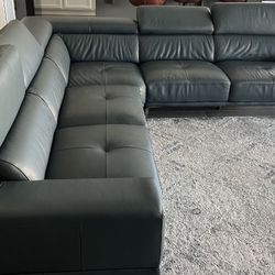Leather Sofa 