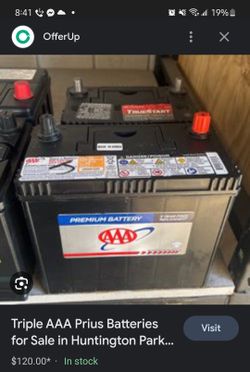 4 Batteries 34-C CCA 690 G-23 $100each