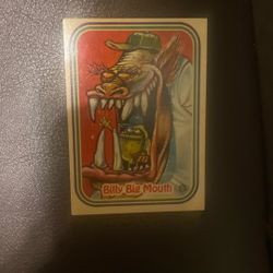 1988 Donruss Baseball Billy Big Mouth