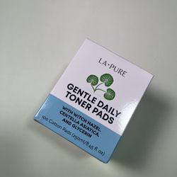 LA PURE Gentle Daily Toner Pads – Brand New & Sealed 🌿✨