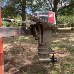 1976 Johnson 15 Hp Outboard Engine