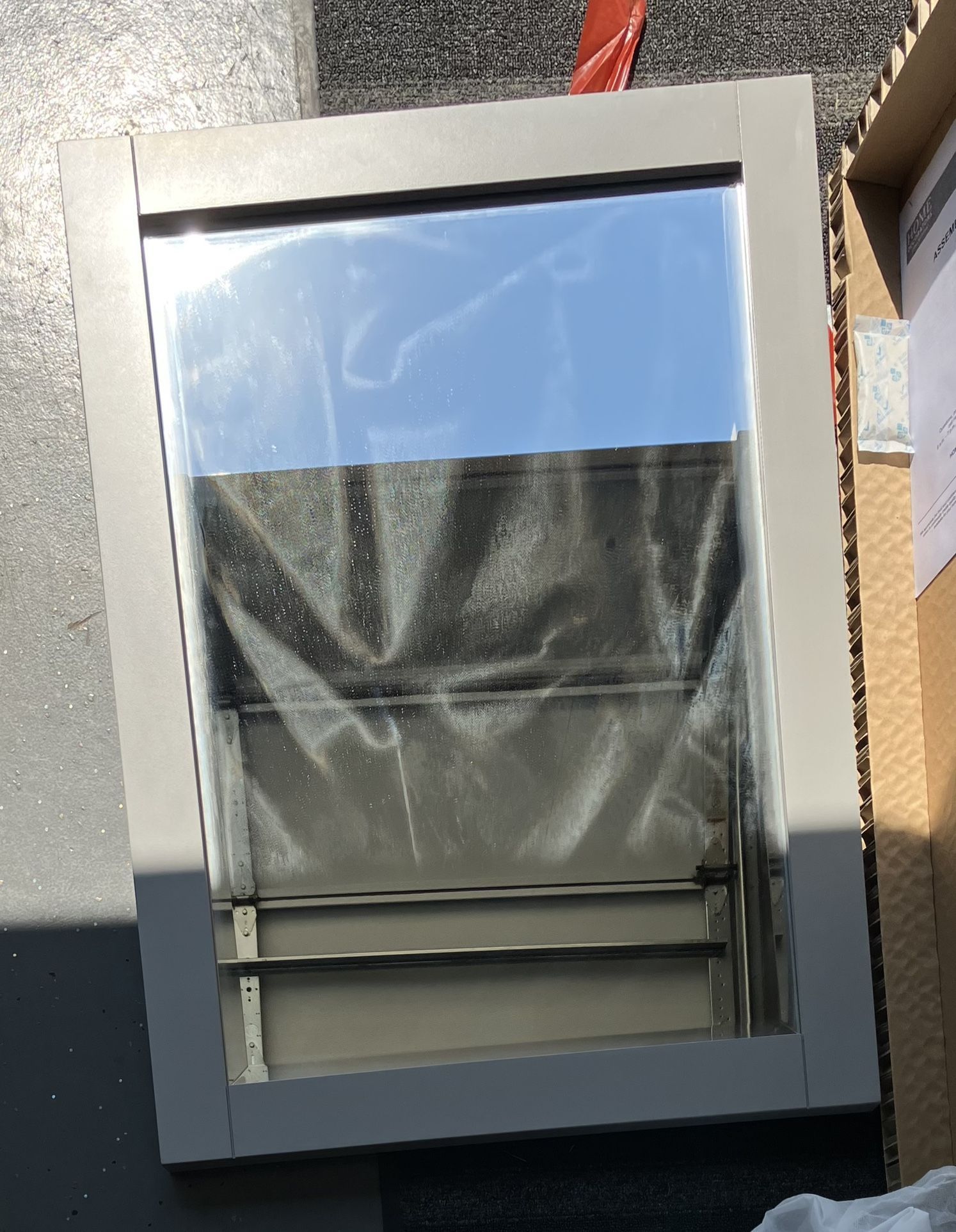 Bathroom Vanity Mirror (Gray)