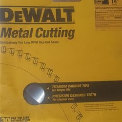 Dewalt 14in Metal Cutting Blade