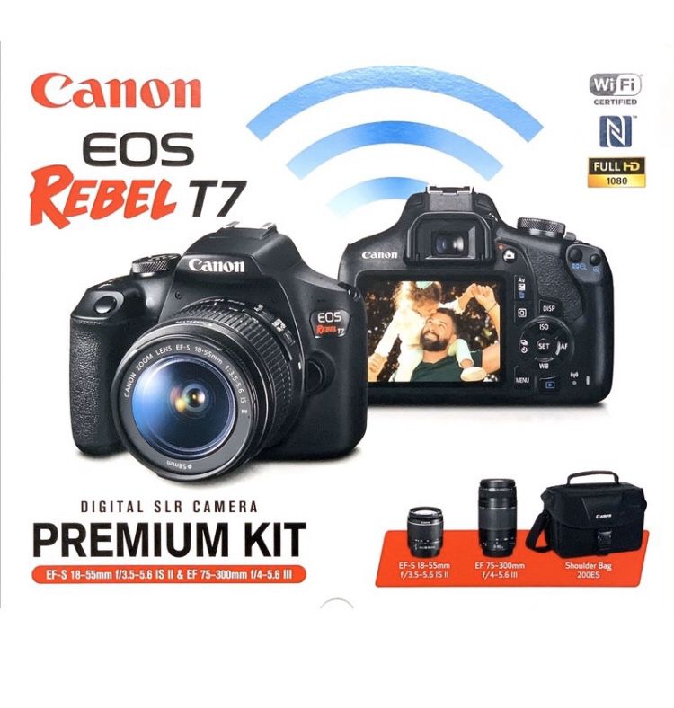 Canon. EOS T7 premium kit