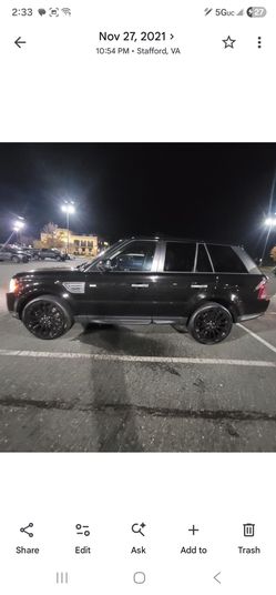 Range rover sport