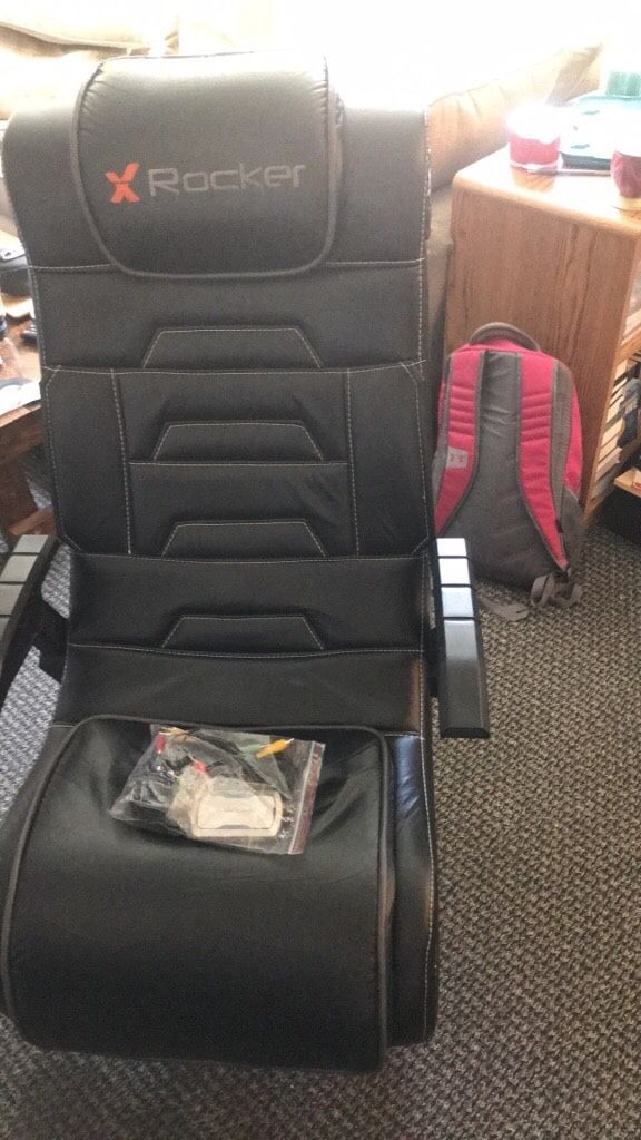 X Rocker Pro Series Pedestal 2.1 Gaming Chair with speakers and audio Offers Accepted