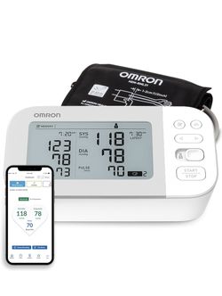 OMRON Gold Upper Arm Blood Pressure Monitor - Clinically Validated Blood Pressure Arm Cuff - Use OMRON Connect App for Unlimited Free Measurements
