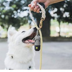 For your dog's poop bags with light included.