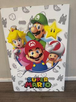 Mario Wall Painting