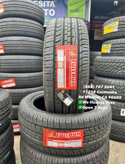 235/45ZR19 Fullrun Set of Tires Installed and Balanced Set de Llantas Nuevas Instaladas y Balanceadas