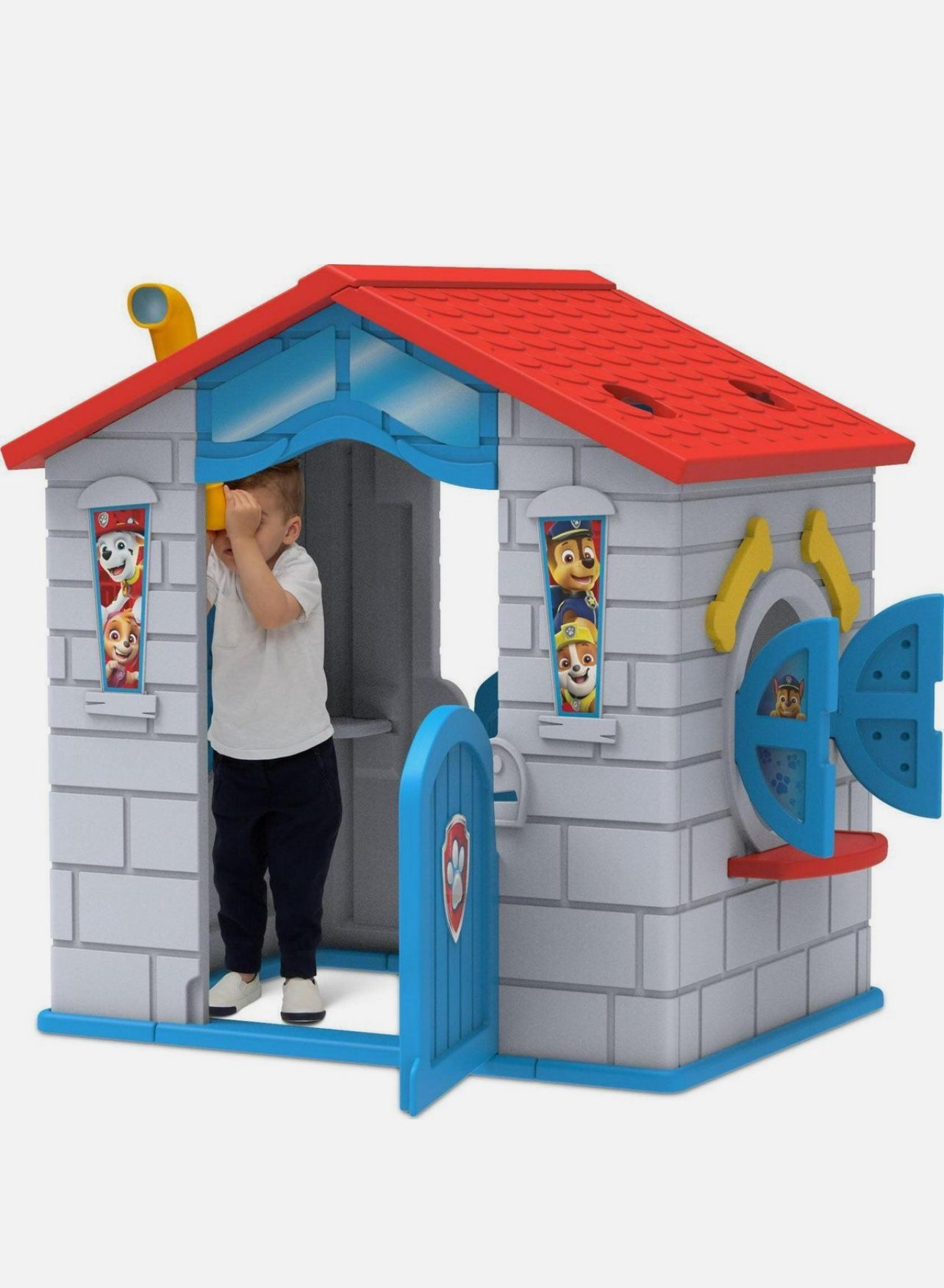 Kids Playhouse PAW Patrol Plastic Indoor Outdoor Play Yard