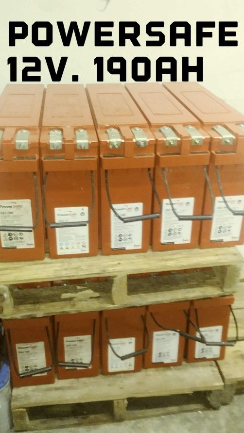POWERSAFE 12V 190Ah Batteries