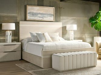 Modern Mist/Levi Oyster Strata Bench