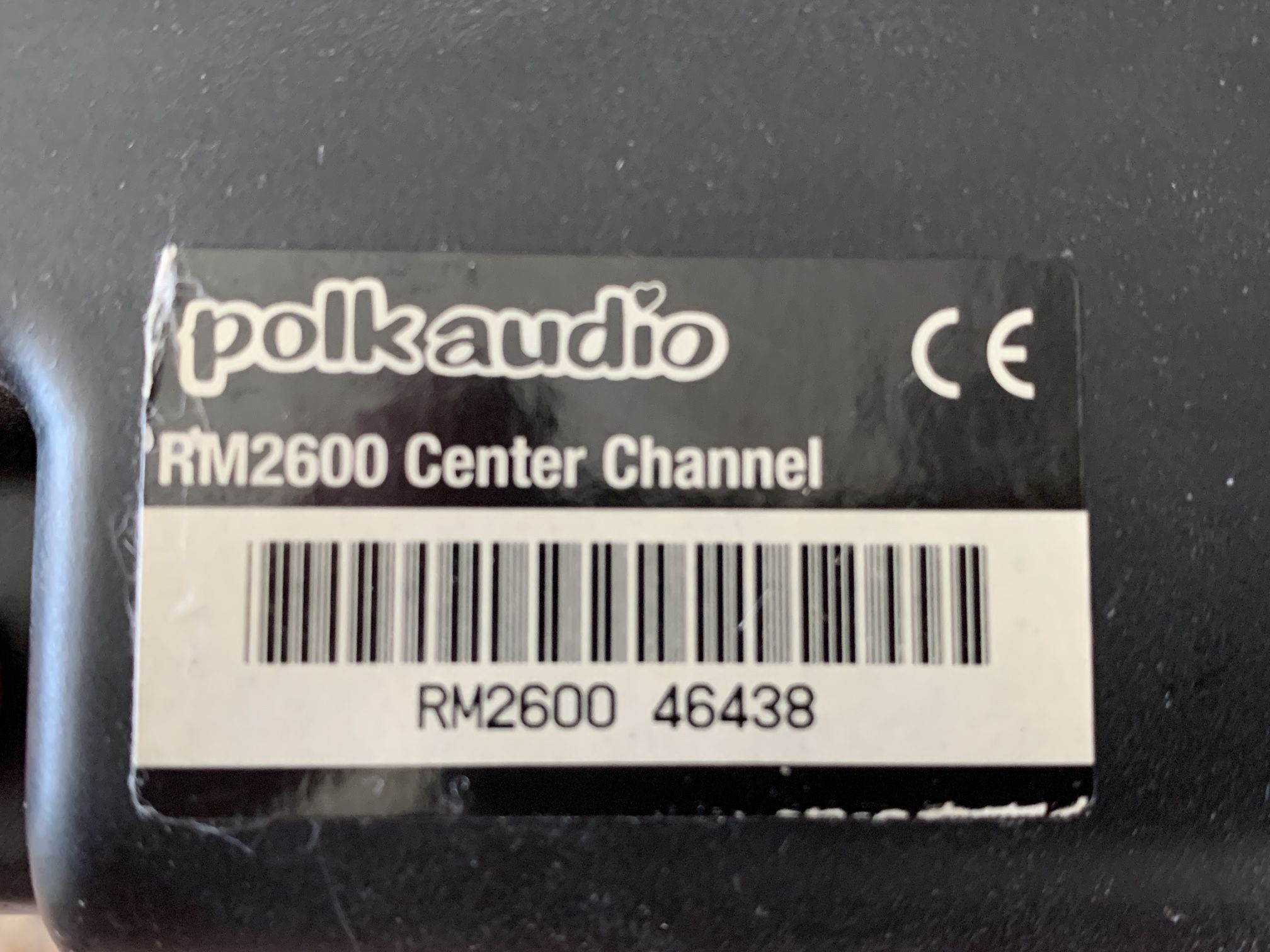 Polk Audio RM2600 Center Channel