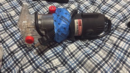 Drill Master 1/4" Trim Router - 2.4 Amp, 26k RPM