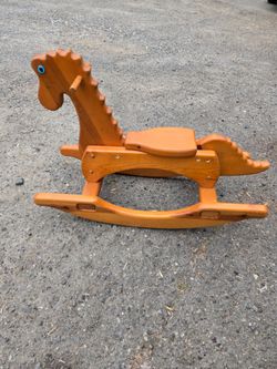 Rocking horse wood