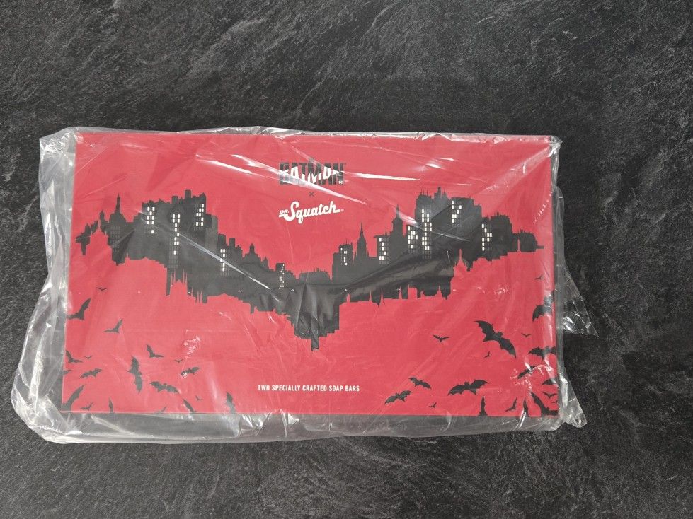 Dr Squatch LIMITED EDITION Soap | The Batman™ Collection Includes Collectors Box