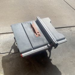 Ridgid 10 Inch Table Saw Portable
