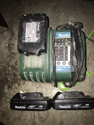 Photo Makita battery’s and charger
