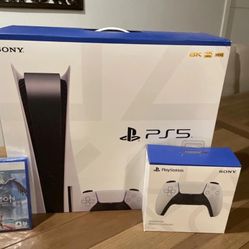 Console Disc Version 1 Games + 1 Controller Bundle 