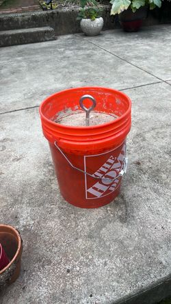 Concrete bucket weight