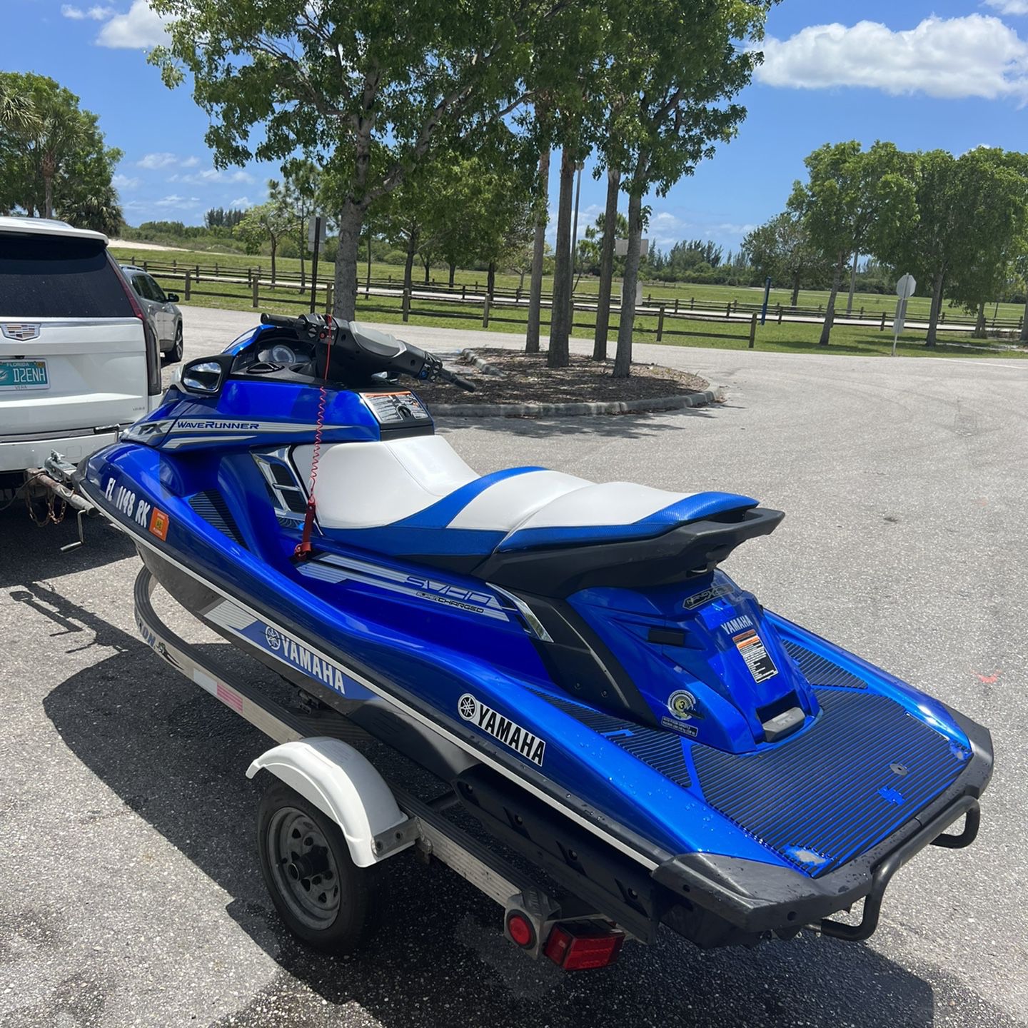 2017 FX SVHO Garage kept well-maintained with no problems with 300 hours and just went through maintenance comes with single trailer and title With a 